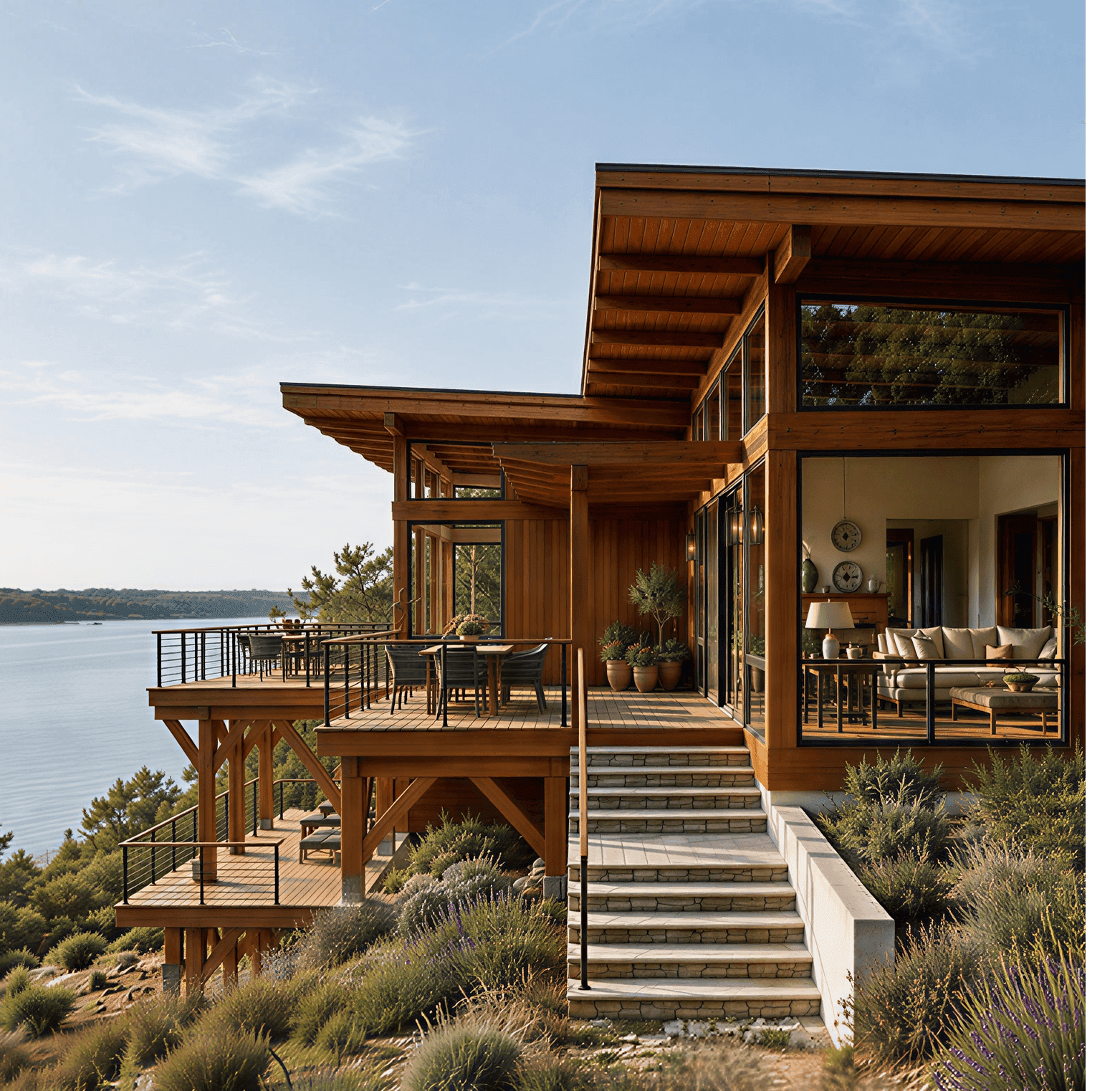 project made for Sloped & Complex Terrain by DAIVA casa , Central Portugal, Silver coast