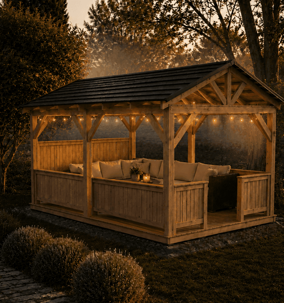 Freestanding Lounge Pavilion DAIVA casa daivacasa