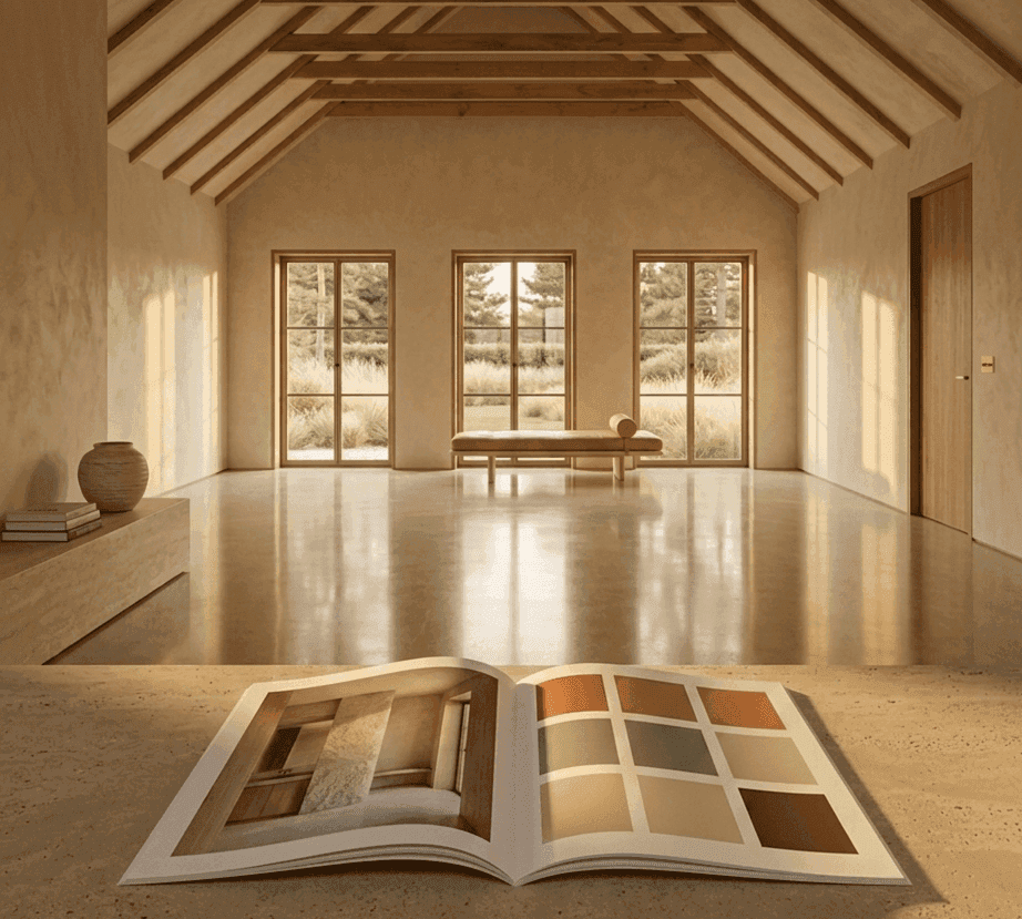 aesthetic design , color palette by daiva casa